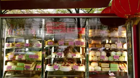 Bakery shop window